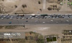 افزایش حجم ترافیک در جاده‌های همدان