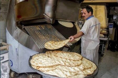 نانوایی شب کار در همدان