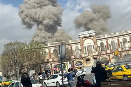 فوری؛ صدای ۳ انفجار در مرکز شهر تهران + فیلم