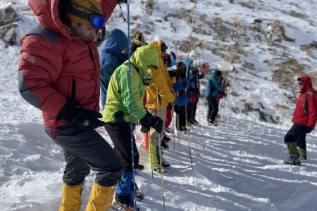 جستجو برای آخرین کوهنورد همدانی مفقود شده