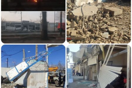 حمله دشمن به ملایر